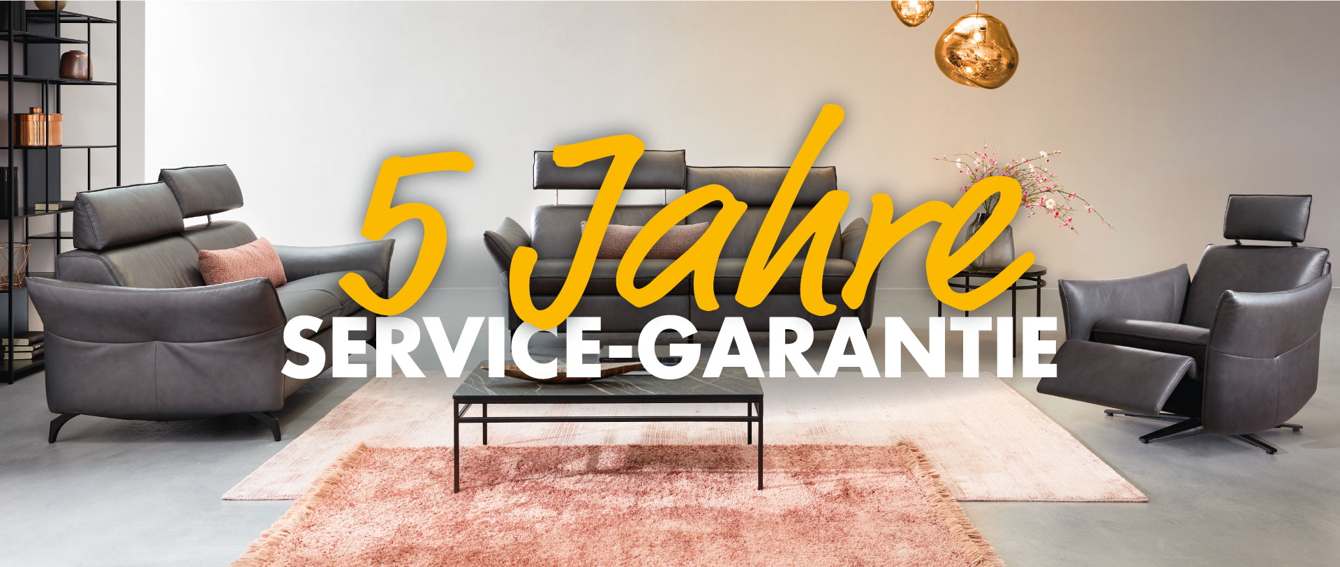 5 Jahre Service Garantie