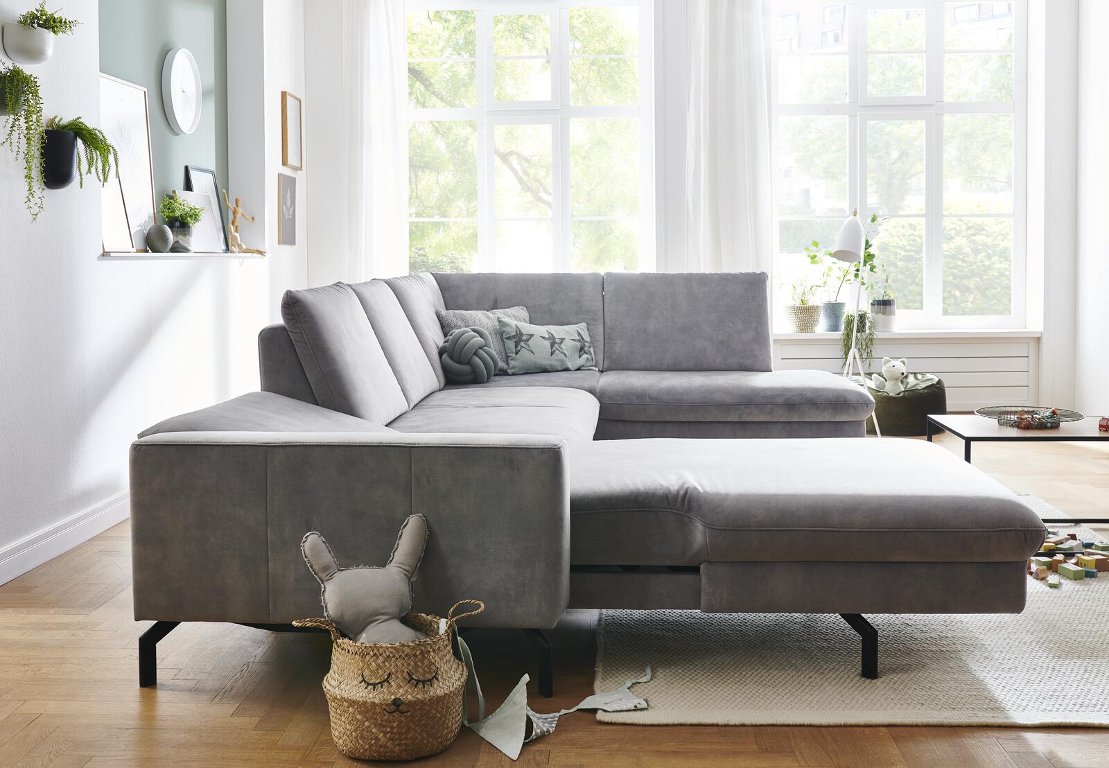 Modulmaster Wohnlandschaft Tailor in Stoff