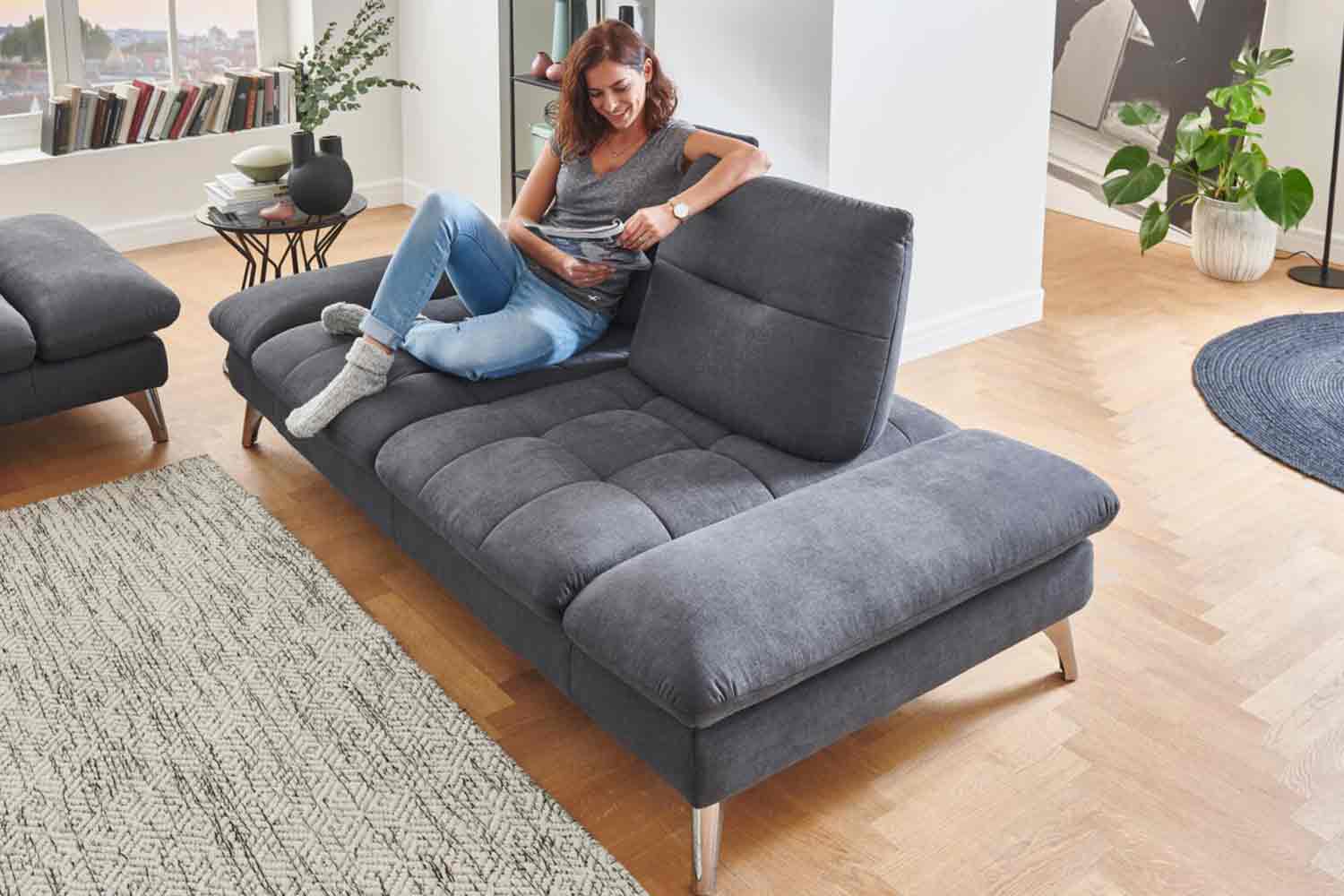 Sofa-Kombination Liverpool inkl. Schwenkrücken