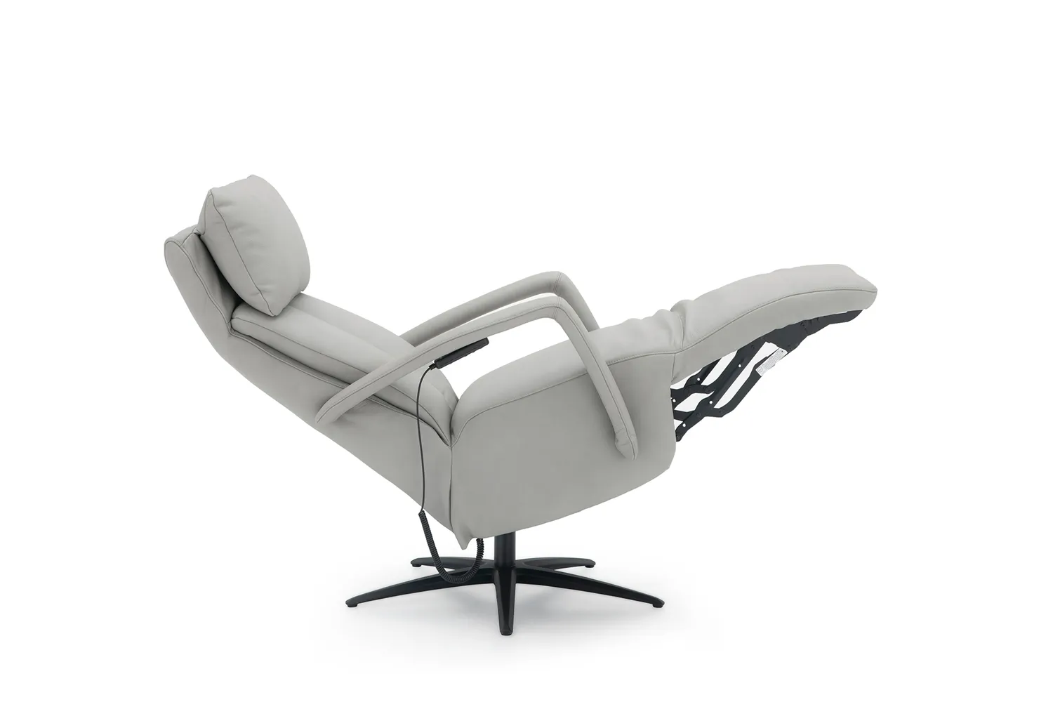 Leder Relaxsessel 130 mit 3-motoren Relaxfunktion Herz-Waage
