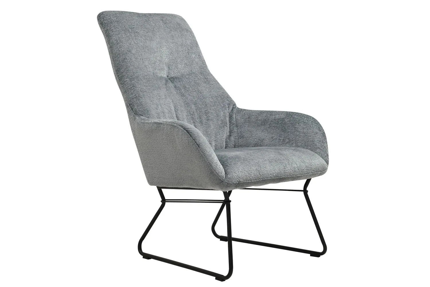 Sessel Diva inkl. Hocker in Stoff