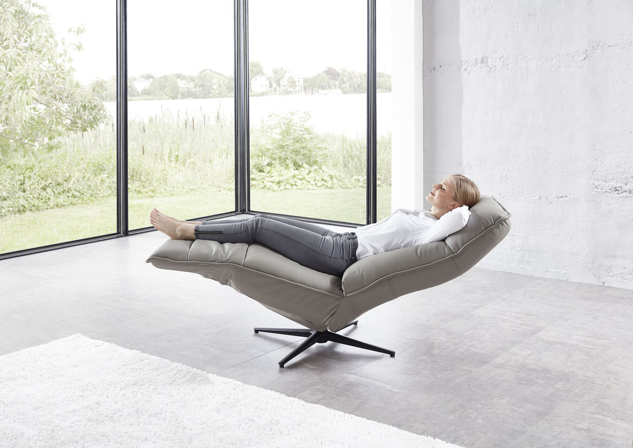 Echt Leder Relaxsessel Nevada XL (mit 2 Motoren)