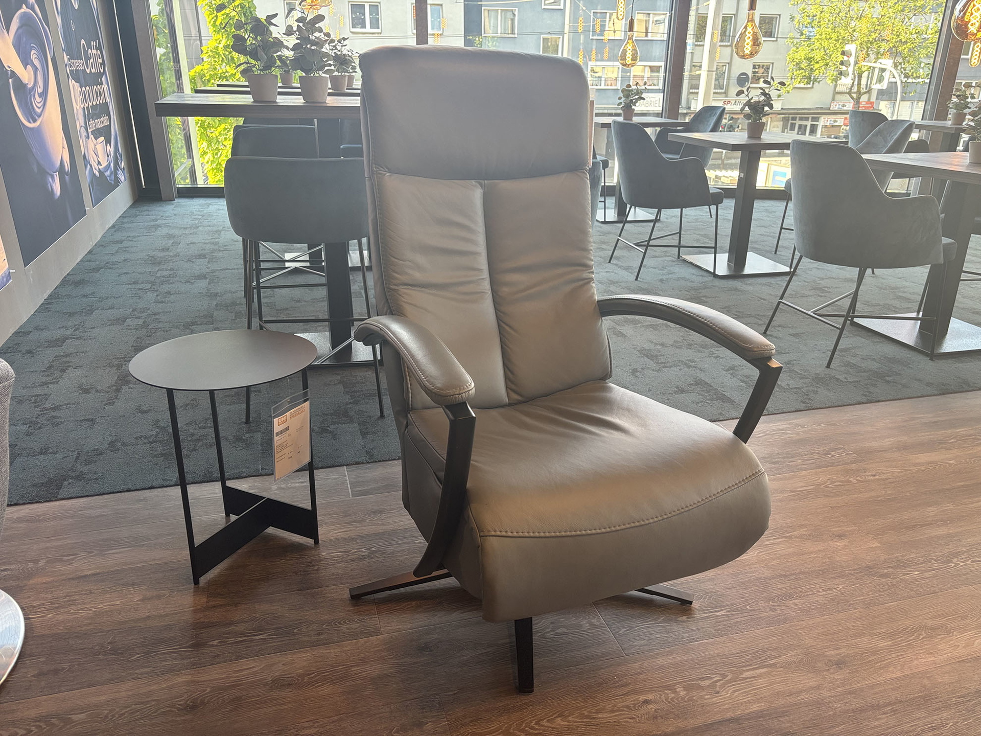 Modulmaster Relaxsessel mit manueller Funktion in Leder -0775013906-15WW-A