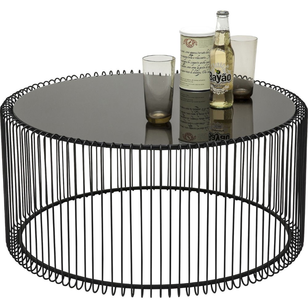 Kare Couchtisch Wire Black (2er Set)