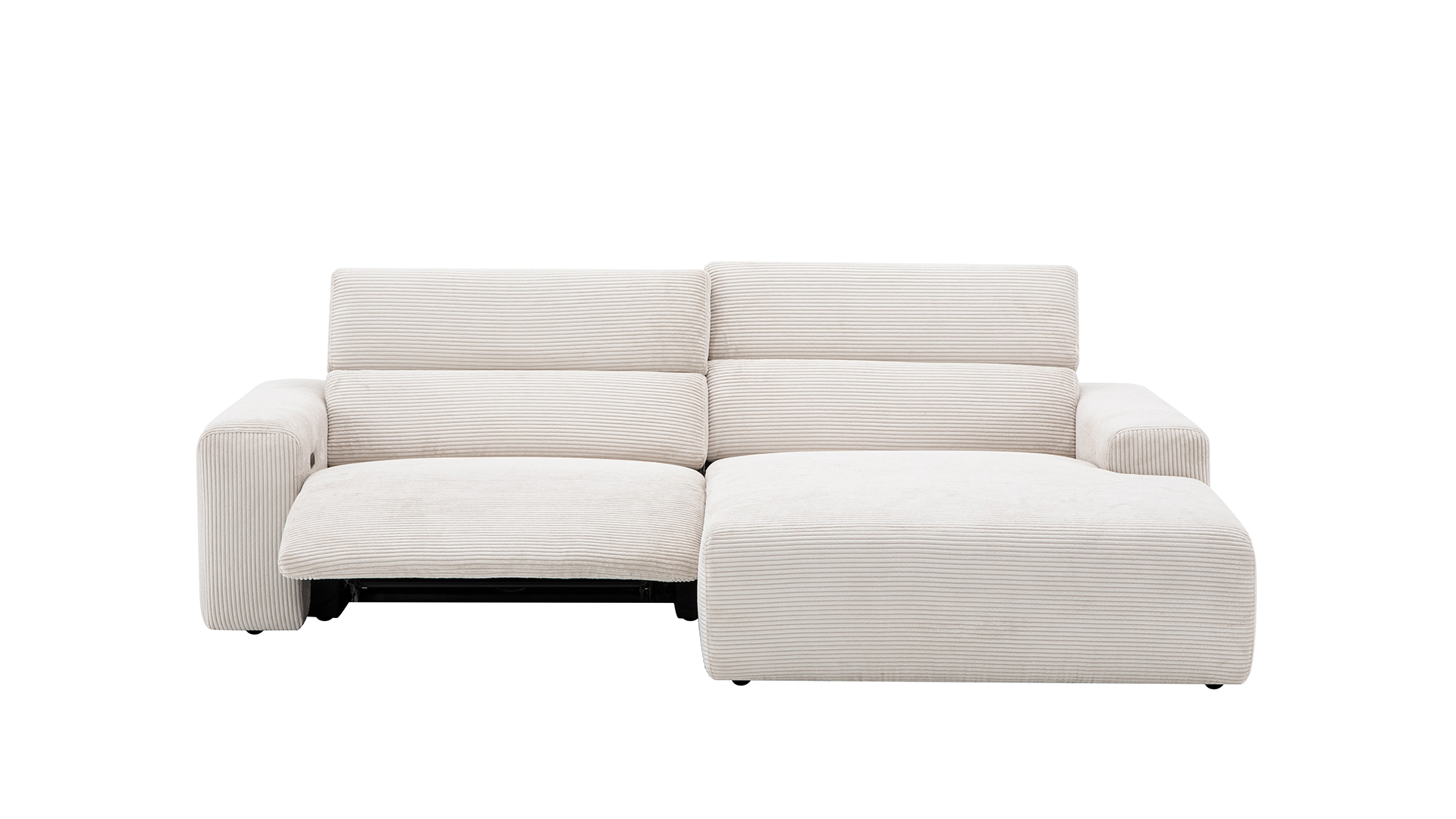 Ecksofa Best Buddy mit motorischer XXL-Relaxfunktion in Trendstoff Cord Ecksofa Best Buddy mit motorischer XXL-Relaxfunktion in Trendstoff Cord-05971026WW