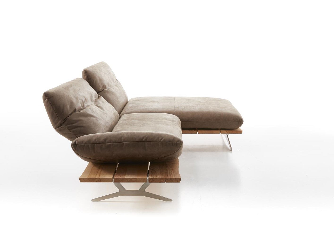 Koinor Ecksofa mit Funktion in Stoff