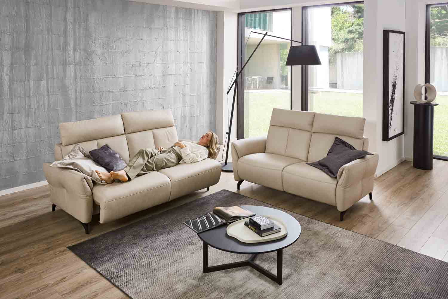 Thomas Brunner Edition 6 Couchgarnitur in Leder