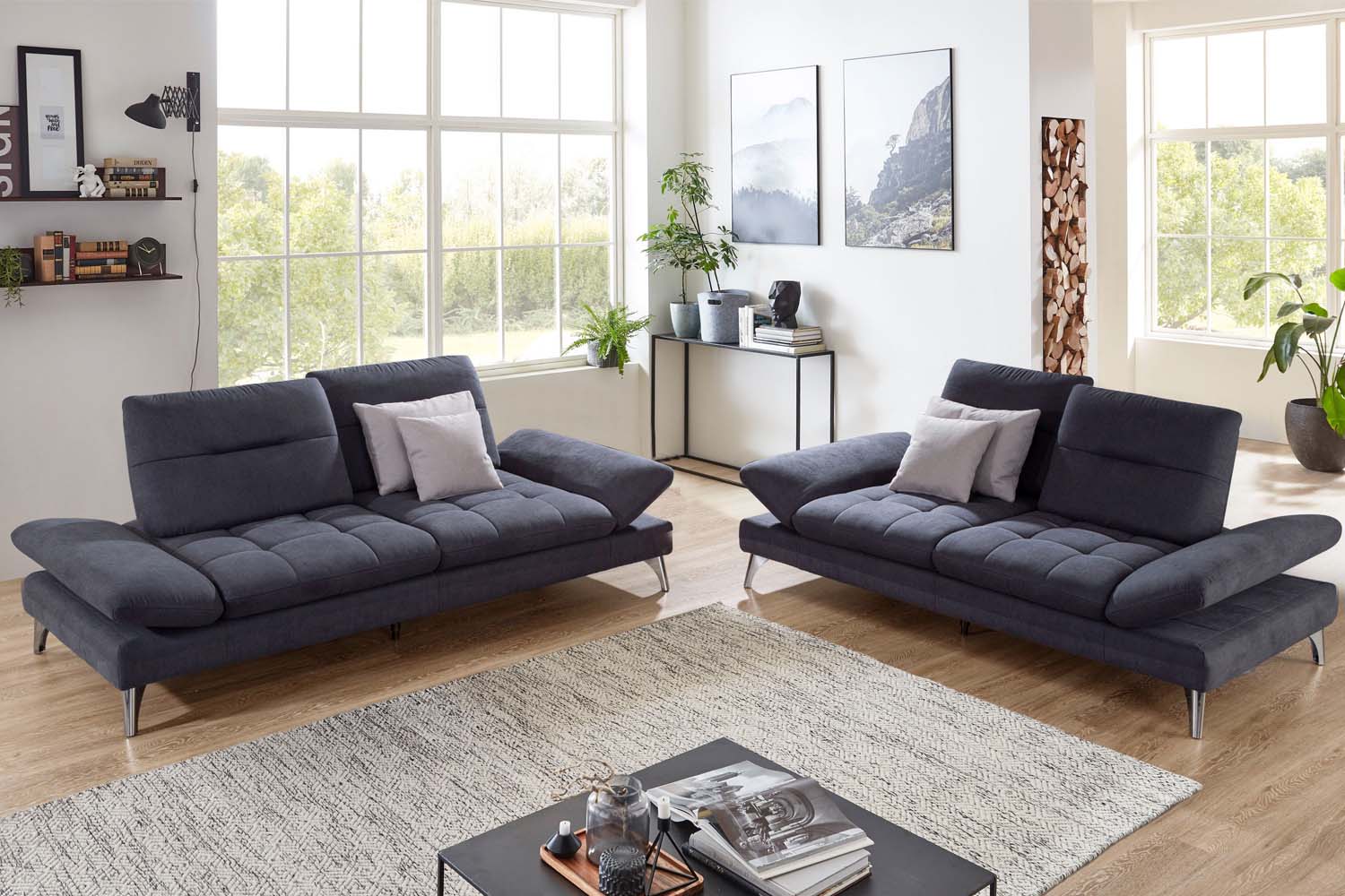 Sofa-Kombination Liverpool inkl. Schwenkrücken