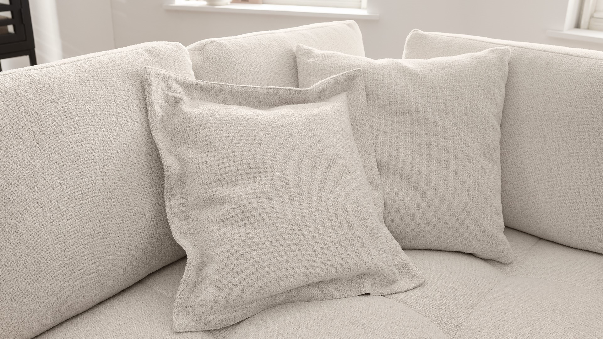 Ginger Moon Ecksofa Energy mit losen Rückenkissen in Stoff-0310Energy00WW