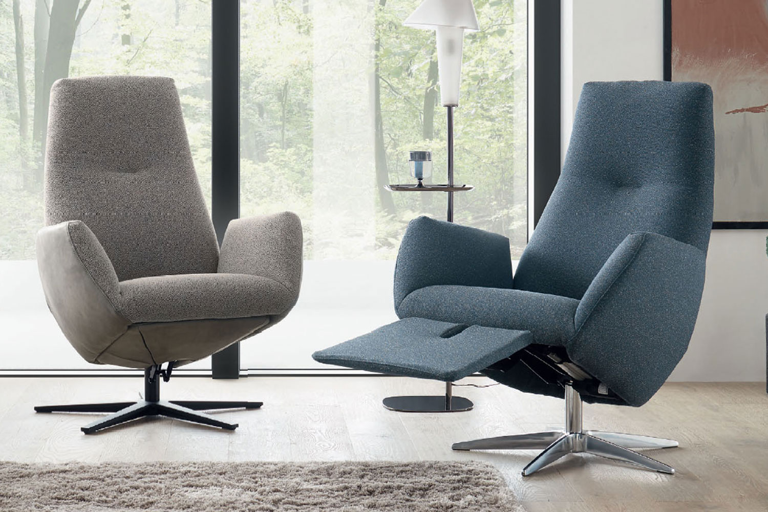 WK Wohnen Stoff Relaxsessel 685 Minu
