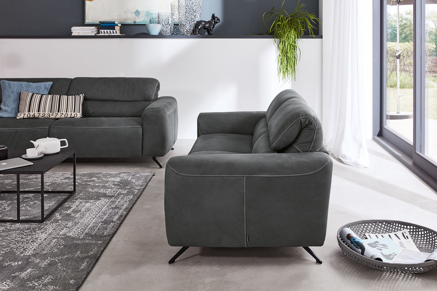 Musterring Leder Couchgarnitur MR 260