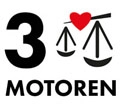 3 Motoren mit Herz-Waage Position