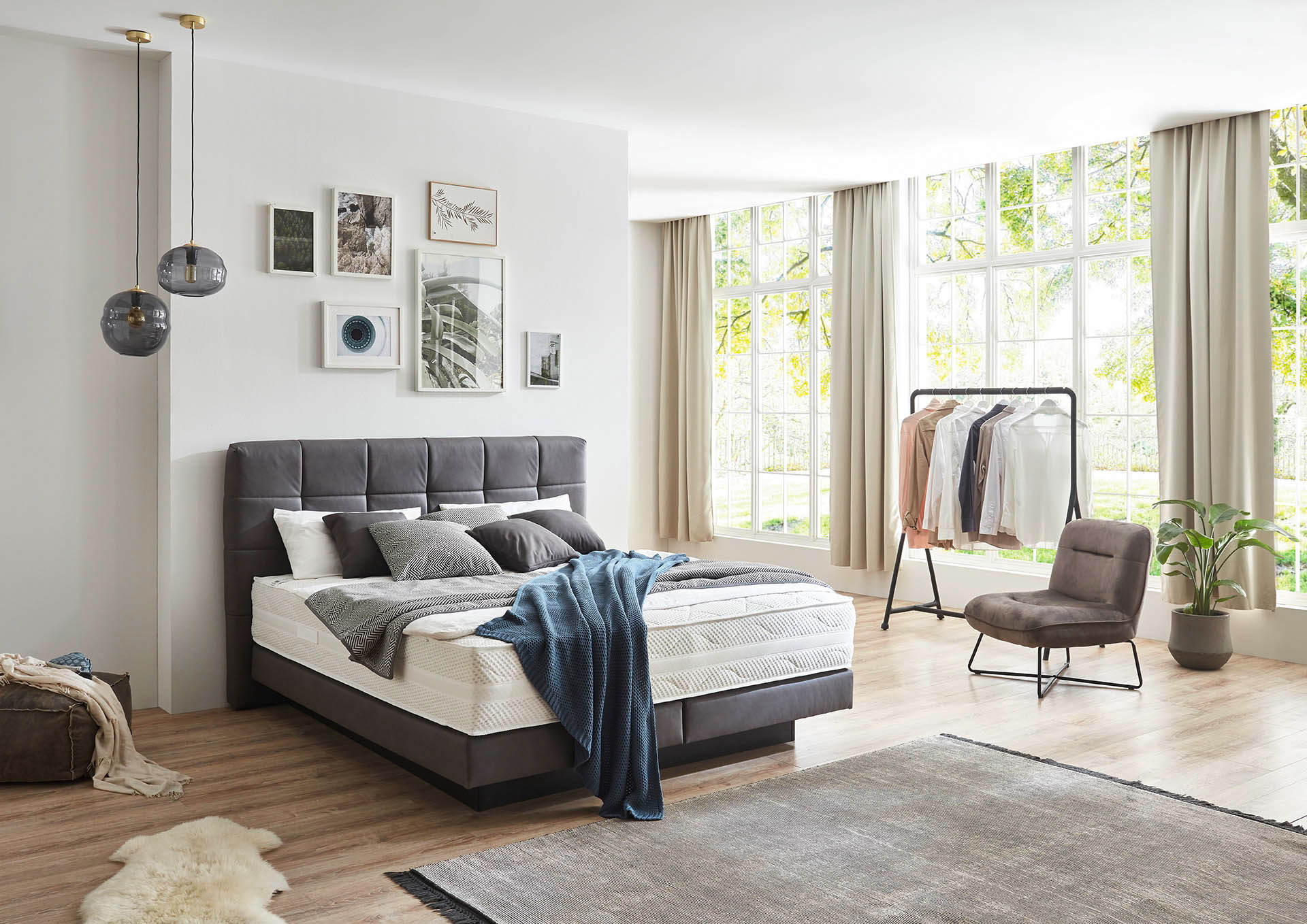 Boxspringbett Planemos Slate