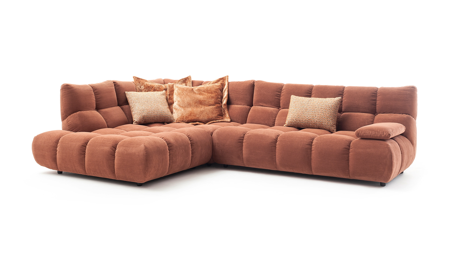 Candy Ecksofa Graceland in Trendstoff Cord Candy Ecksofa Graceland in Trendstoff Cord-0533Graceland00WW