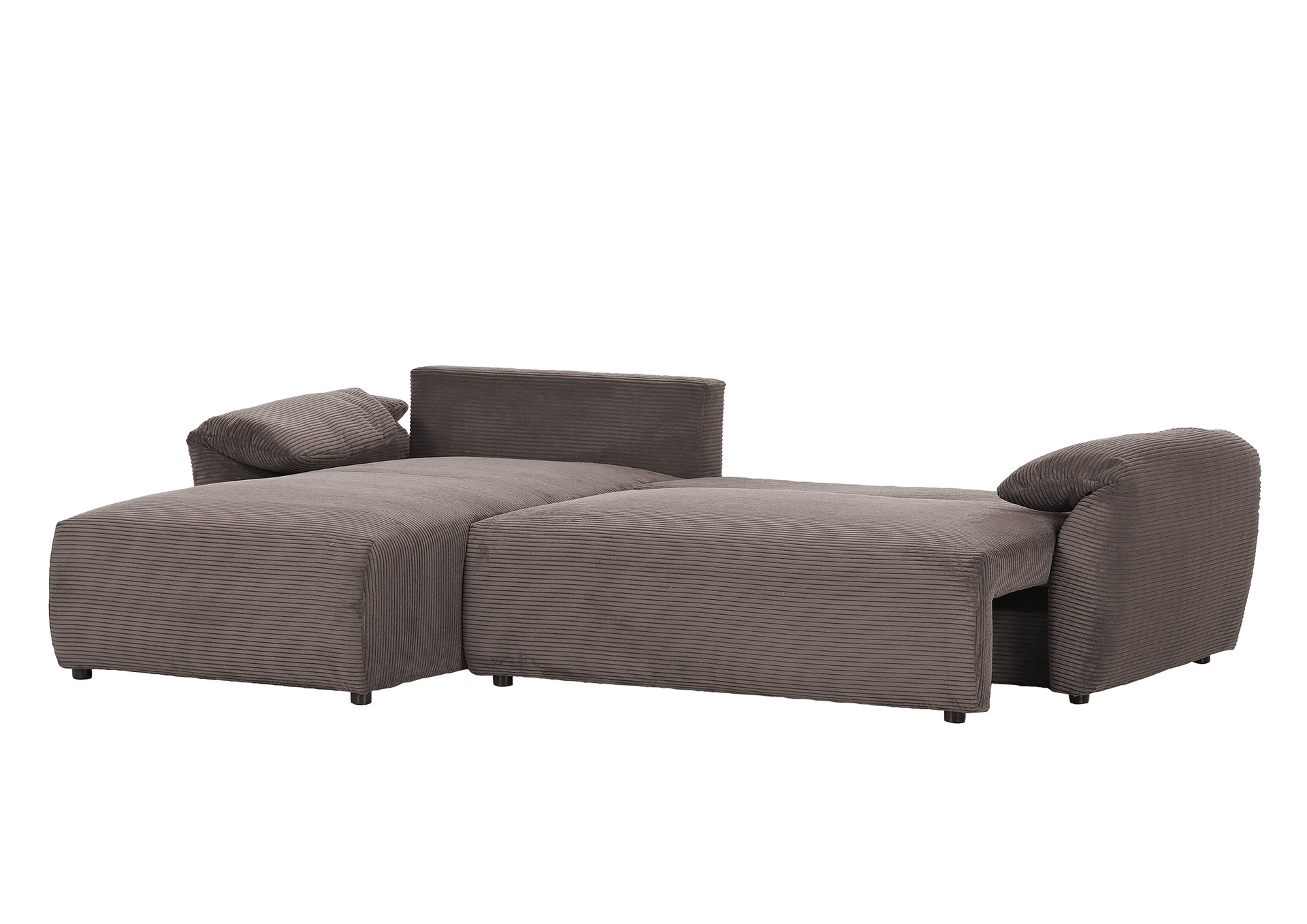 Ginger Moon Ecksofa Cuty mit Schlaffunktion in Trendstoff Cord-0310Cuty00WW.3