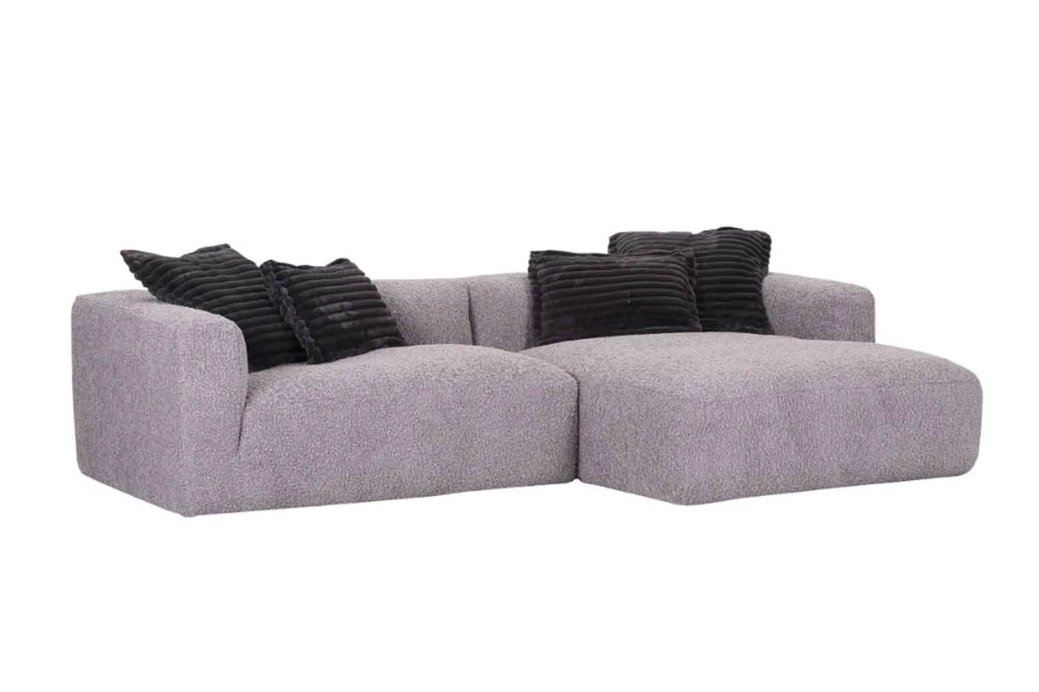 Ginger Moon Ecksofa in trendigen Bouclé Stoff