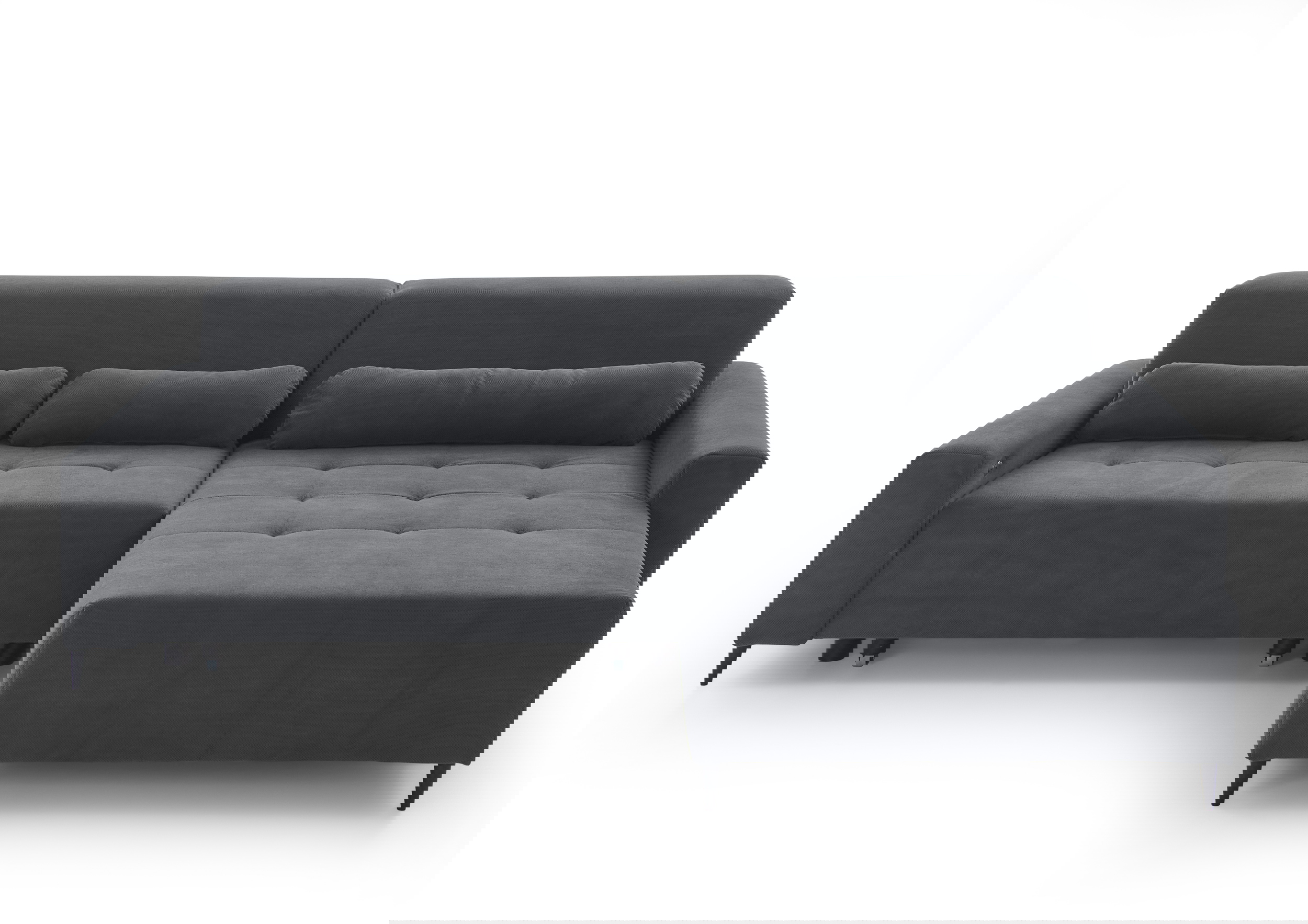 Ecksofa Linz mit motorischer XL-Sitztiefenverstellung in Stoff-0646Linz00WW