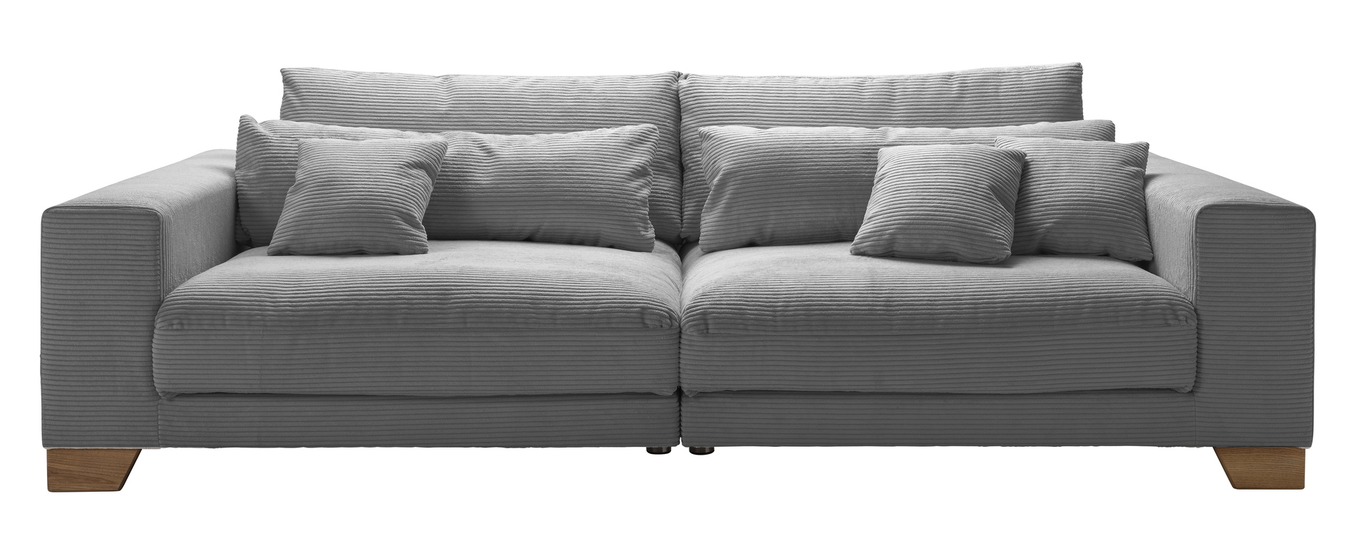 Big Sofa Play inkl. Kissen in Trendstoff Cord