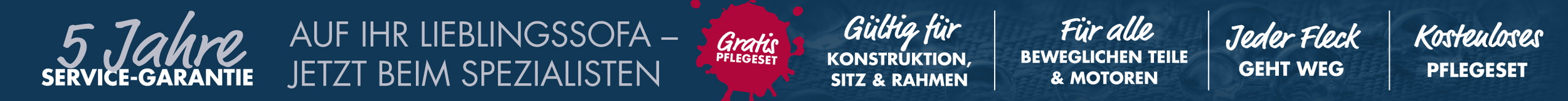 5 Jahre Longlife Garantie