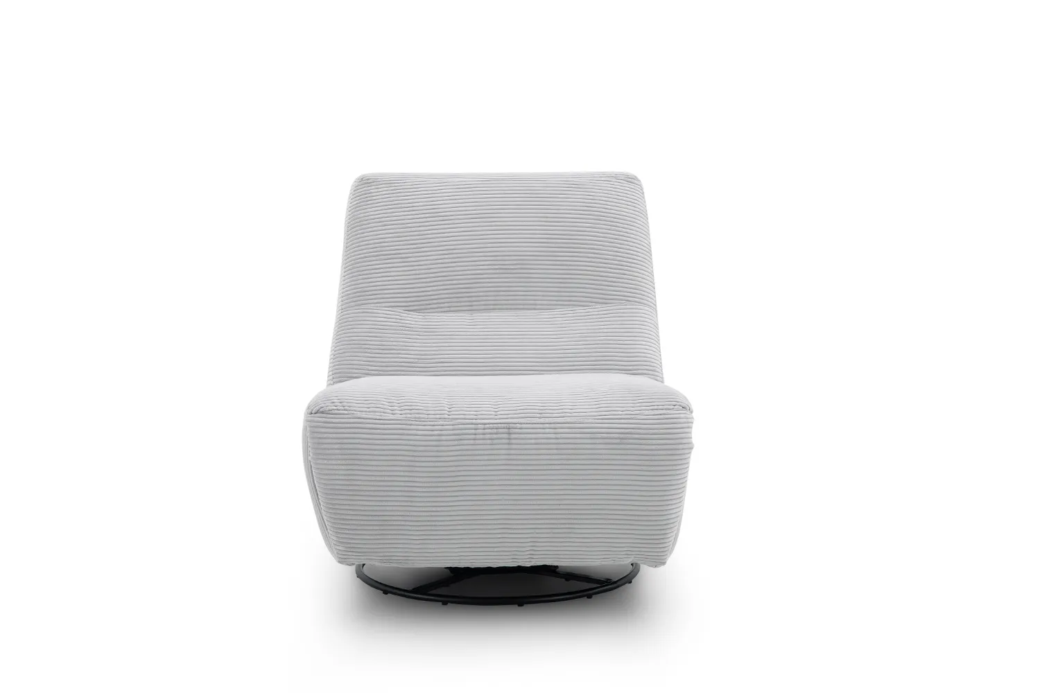 Schaukelsessel mit Relaxfunktion Motor Trendstoff Cord
