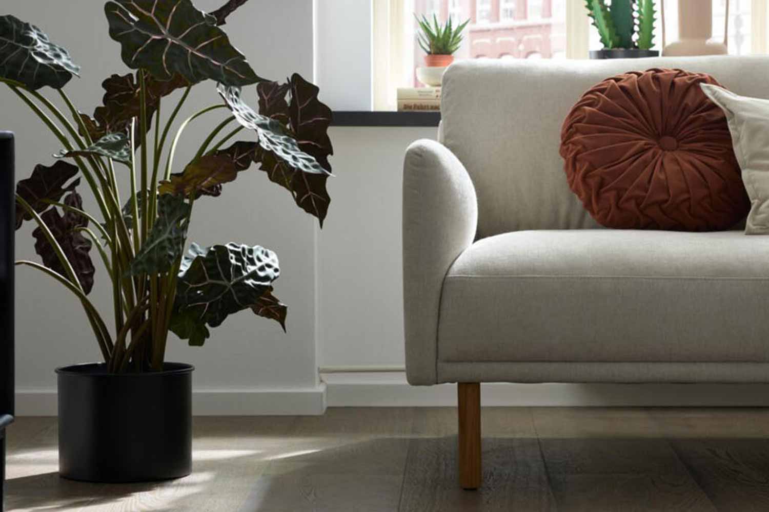Roomio 4104 Sofa 3-Sitzer in Stoff 
