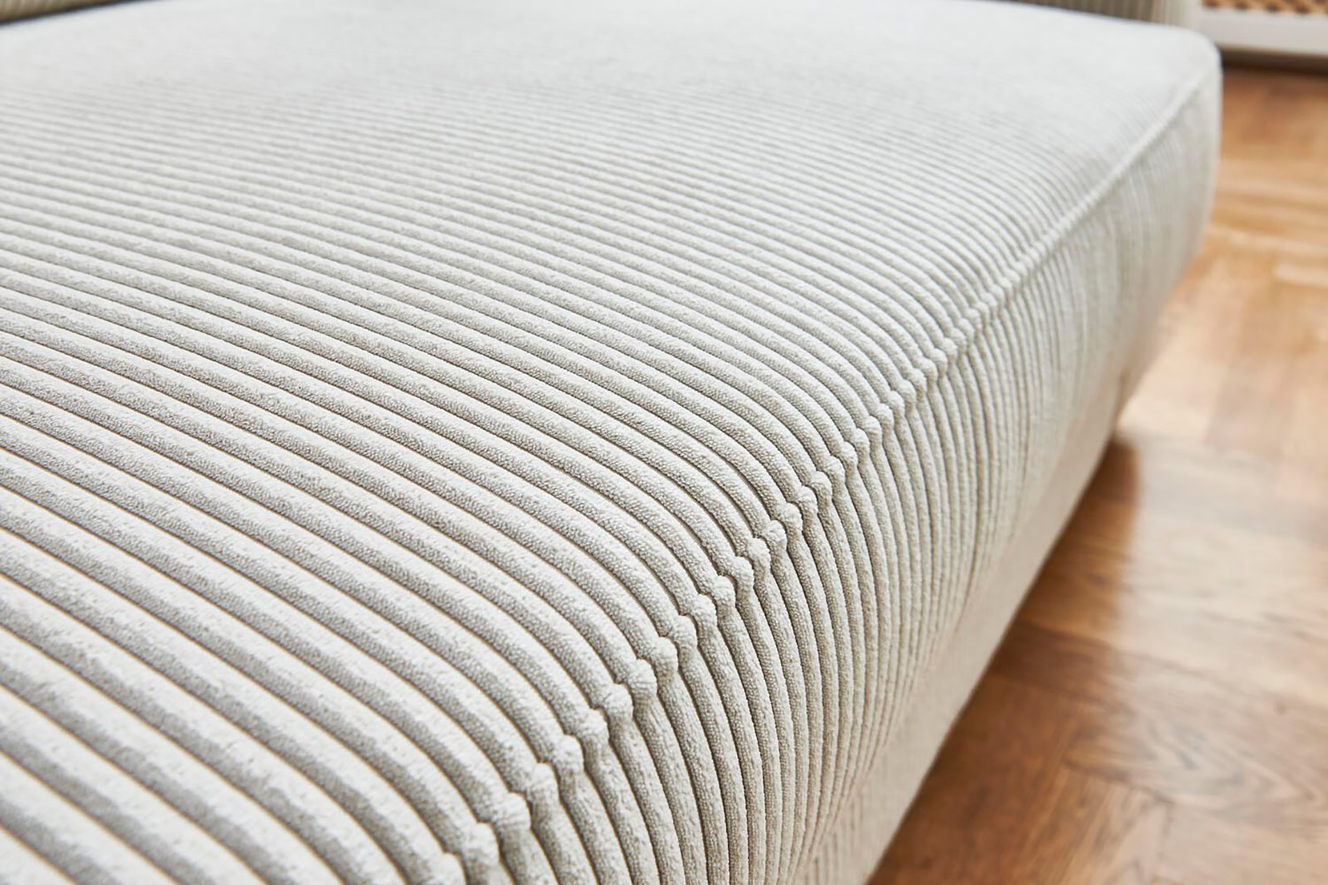 Schlafsofa inkl. Bettkasten in Cordstoff