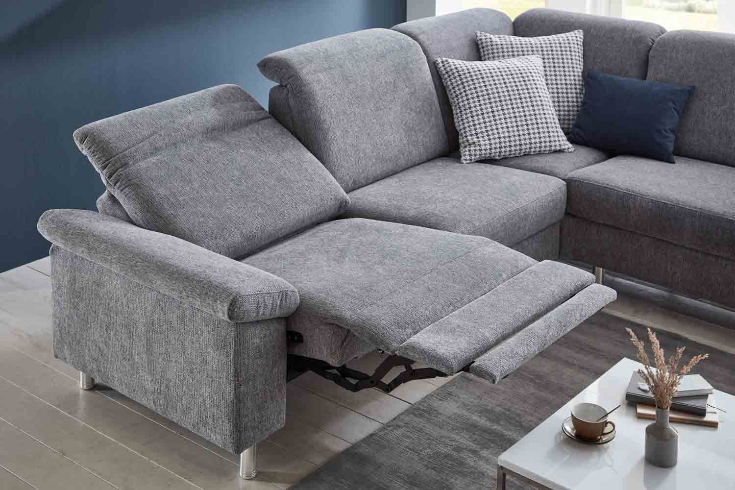 Stoff Ecksofa L-Form 