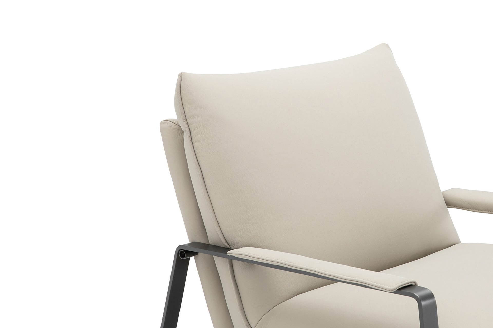 CAMPO DE´FIORI Vittoria Designer Sessel in Leder