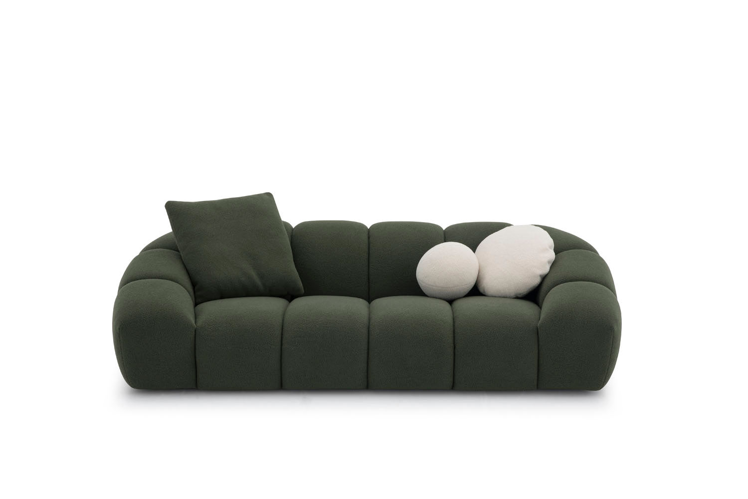 CAMPO DE´FIORI Marcello Designer Sofa 2-Sitzer in Stoff