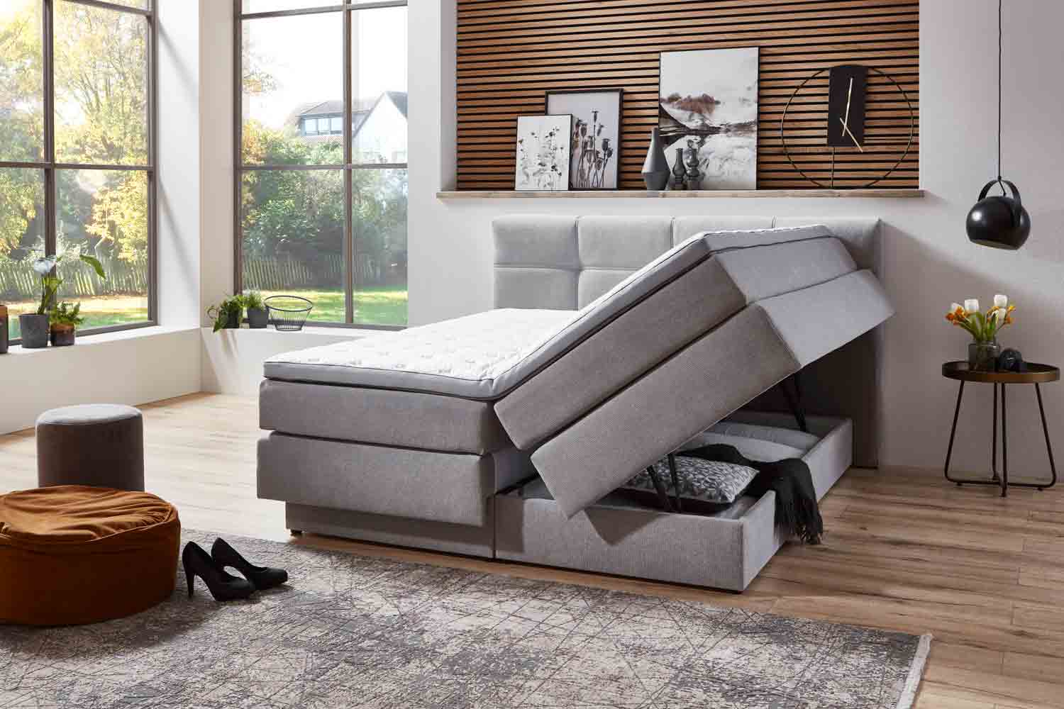 Boxspringbett Jarvis inkl. Bettkasten