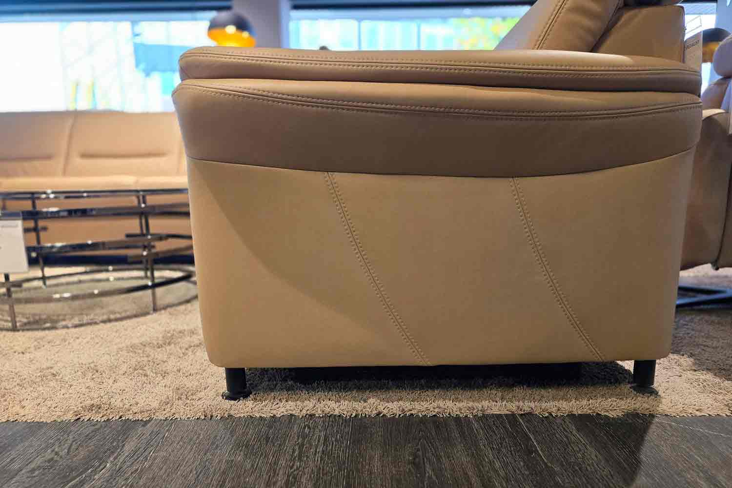 Modulmaster Wohnlandschaft inkl. motorischen Funktionen in Stoff