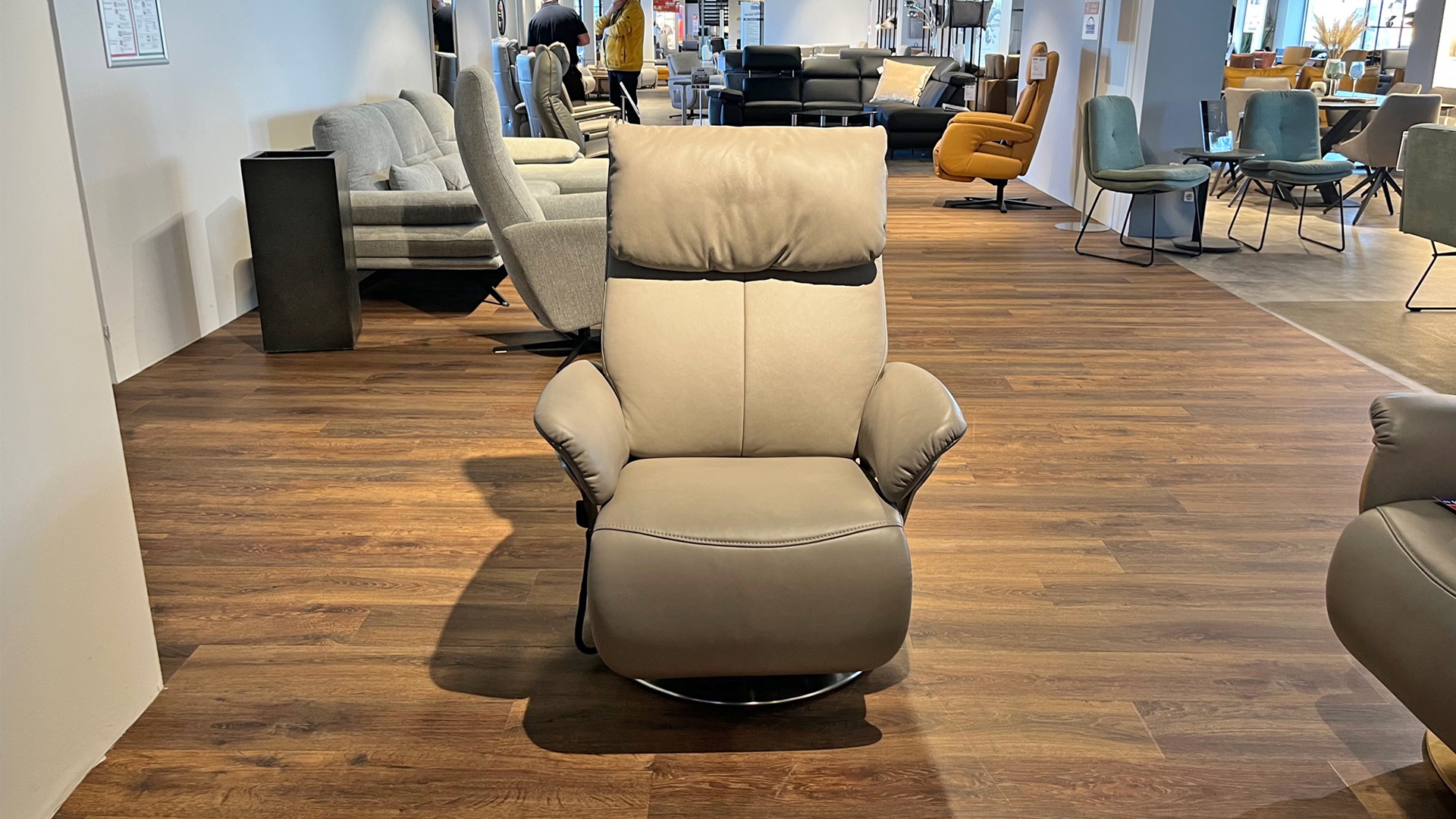 Himolla Relaxsessel mit motorischer Relaxfunktion in Leder -0147079204-36WW-A