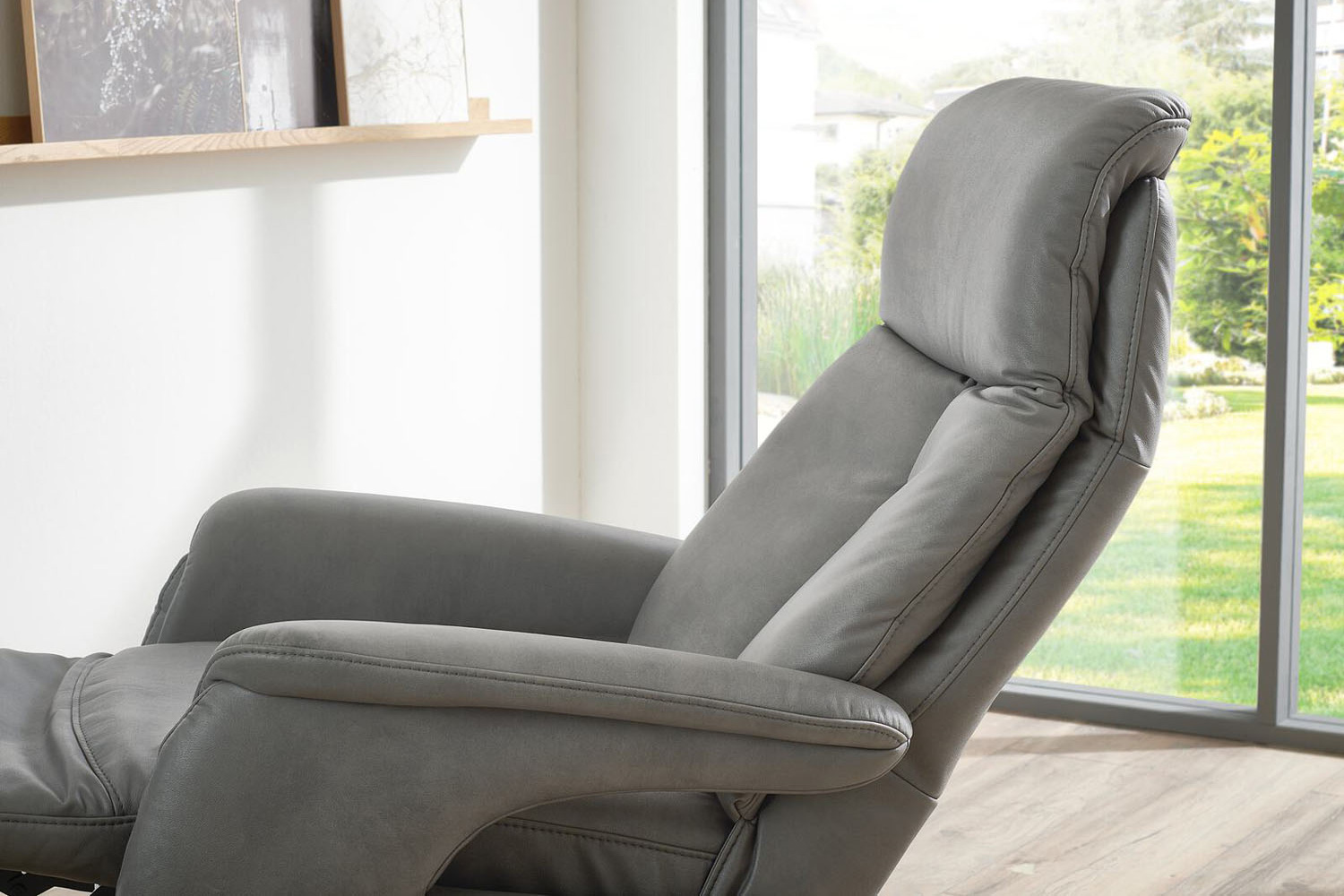Relaxsessel inkl. manueller Relaxfunktion SmartTouch- Stoff