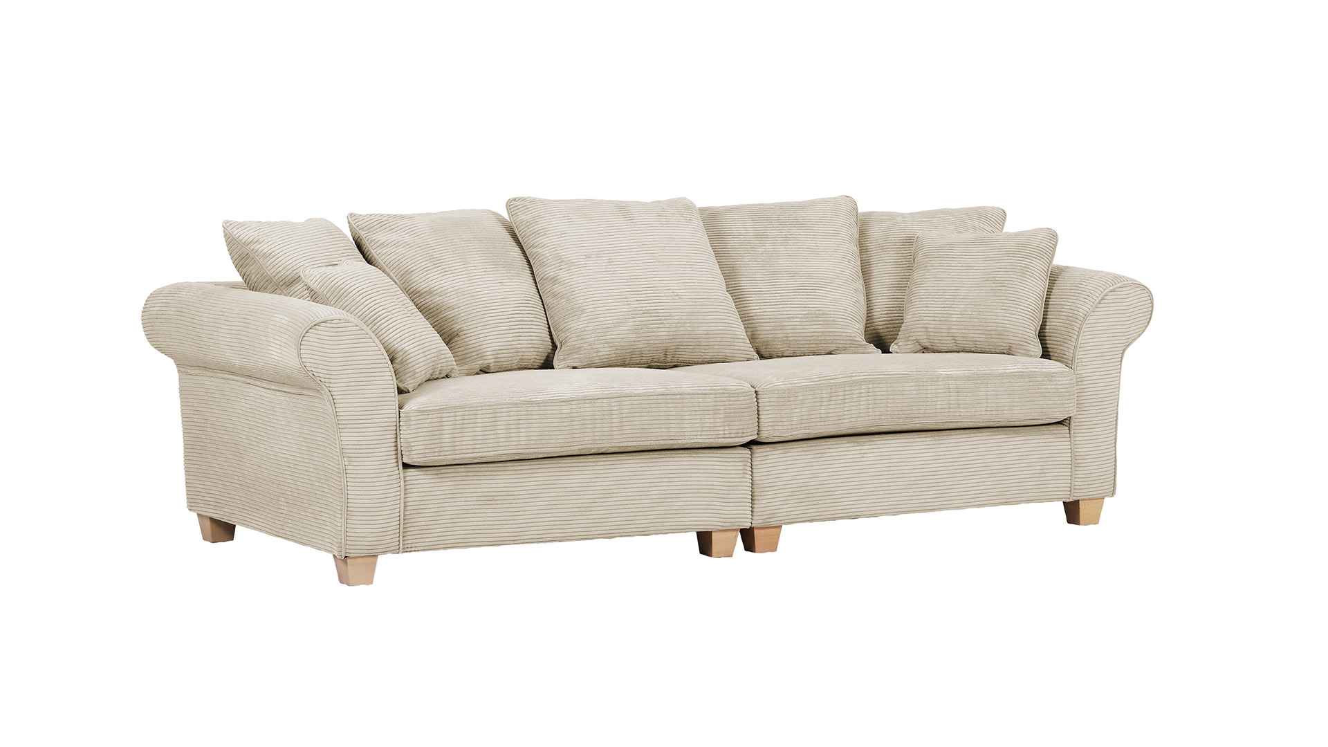 Ginger Moon Big Sofa Almelo in Trendstoff Cord-03100391WW