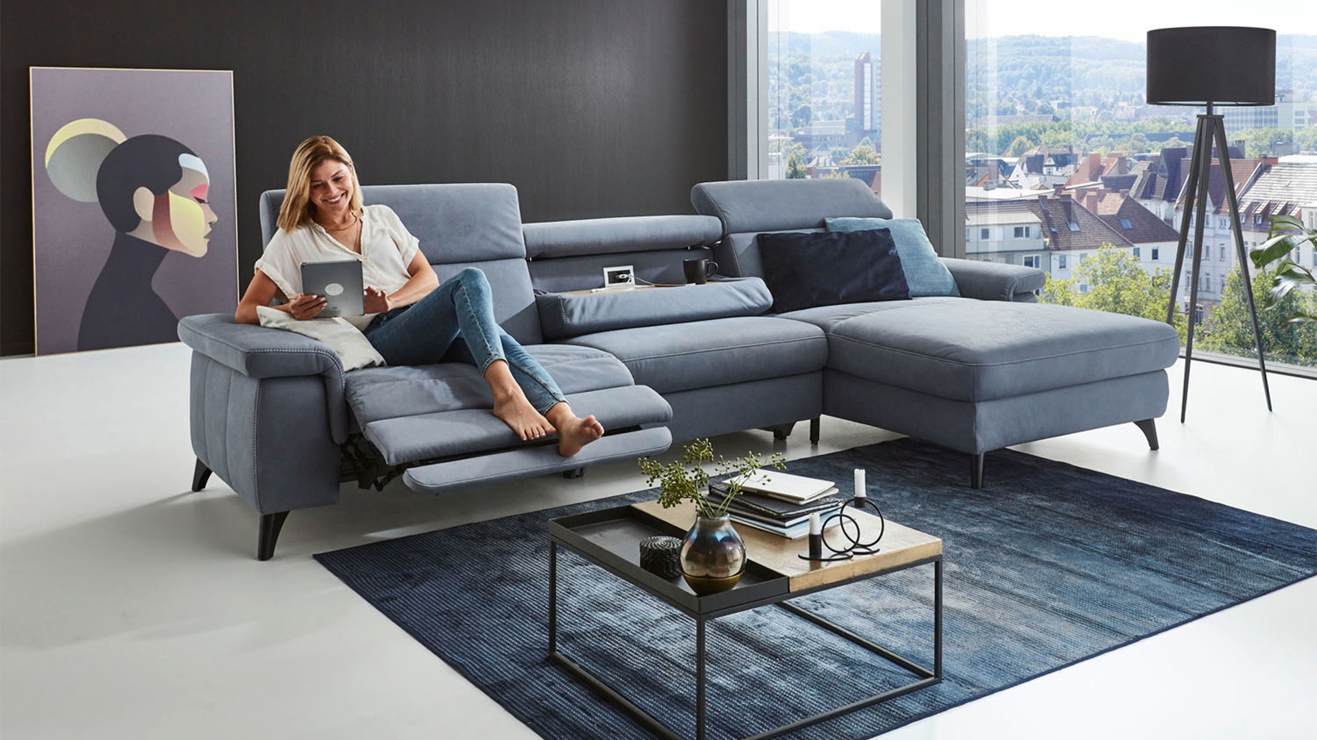 Ecksofa Feeling Extra CONCEPTsofa-07640137WW