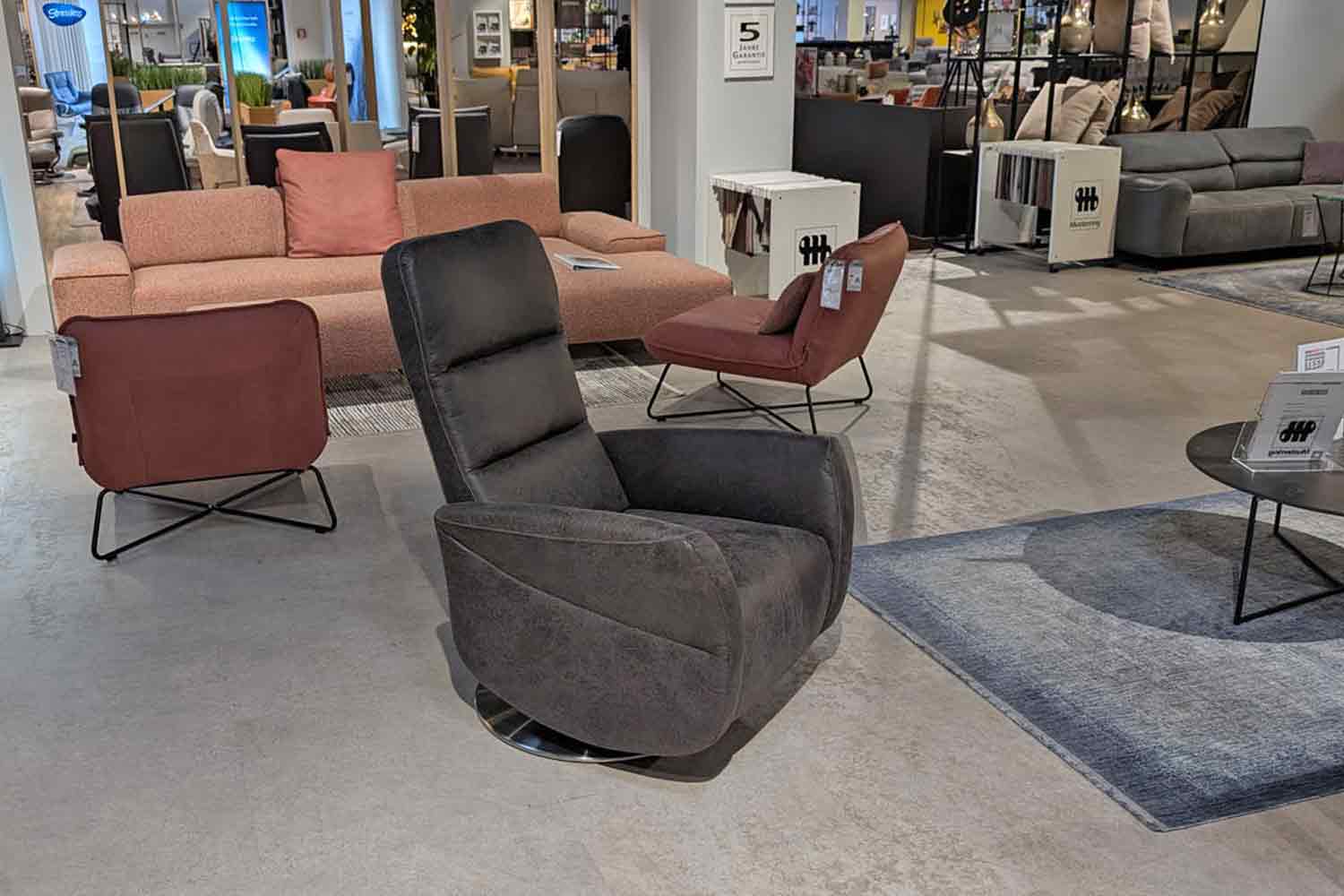 Interliving Relaxsessel IL 4530 inkl. manueller Relaxfunktion in Mikrofaser