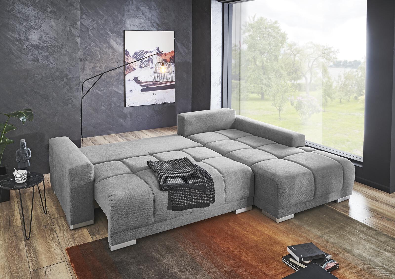 Ecksofa Carry inkl. Bettfunktion