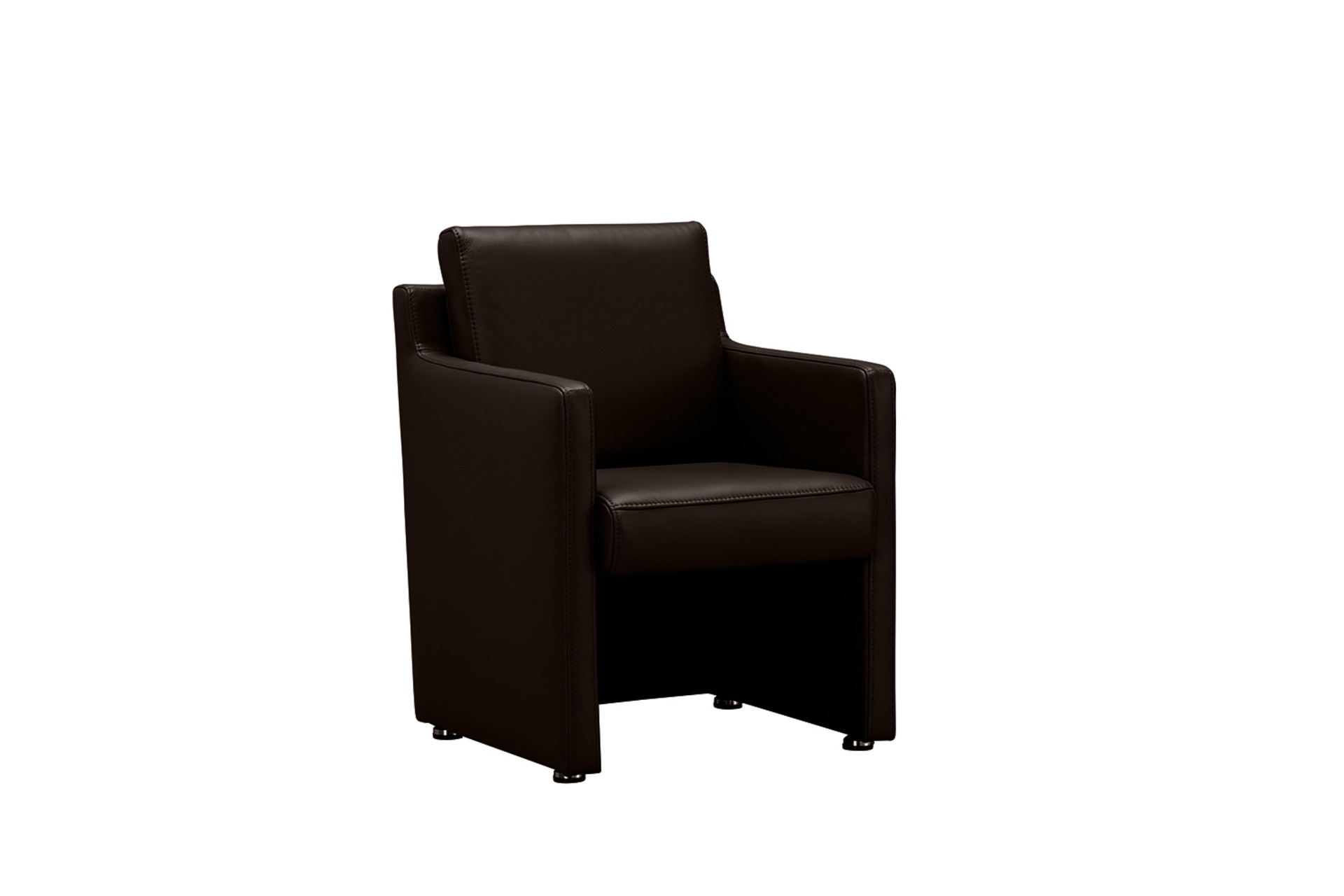 Sessel Prato Dunkelbraun