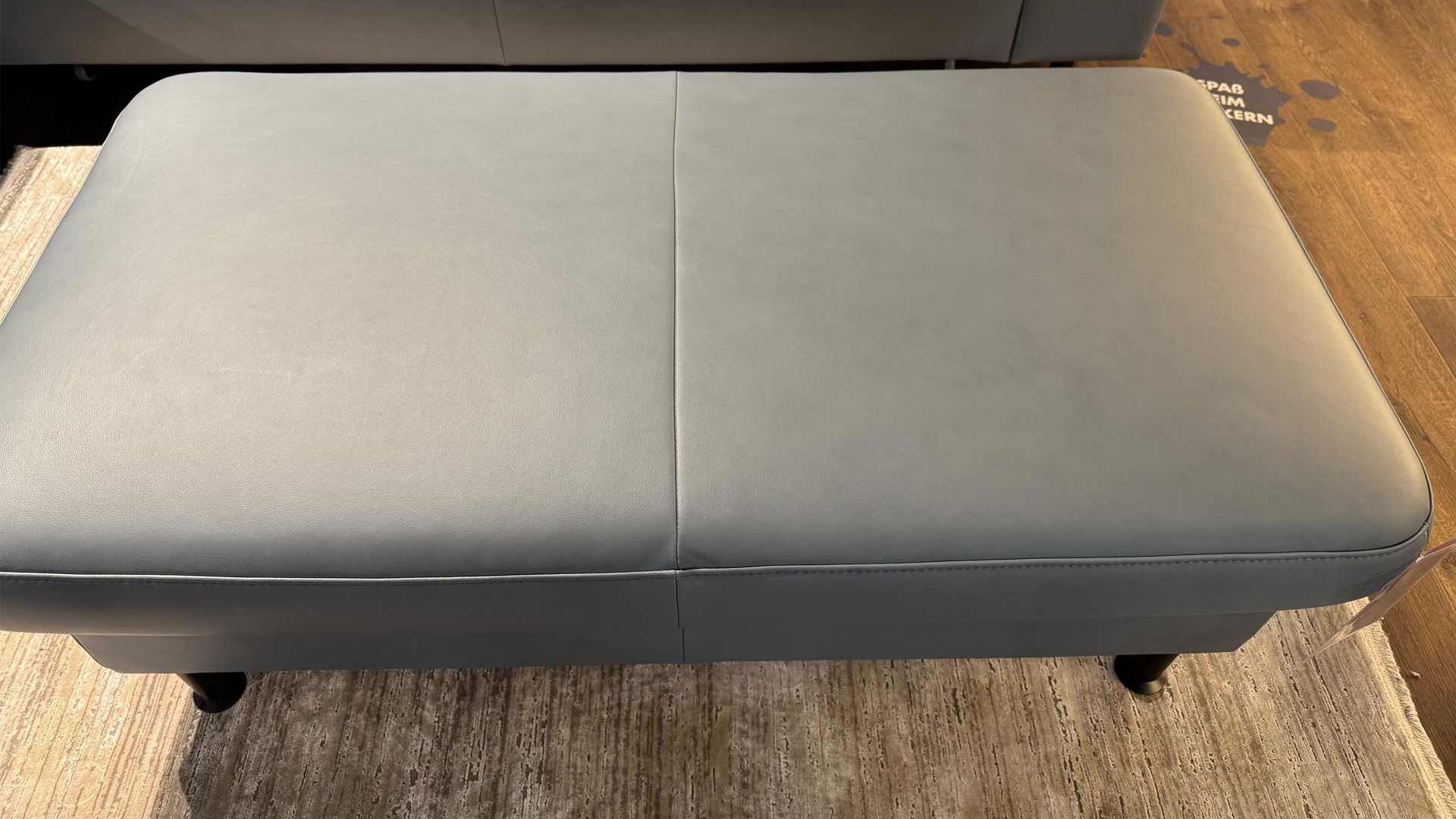 Modulmaster Ecksofa inkl. vielen Funktionen mit Hocker in Leder-0775015506-04WW-A