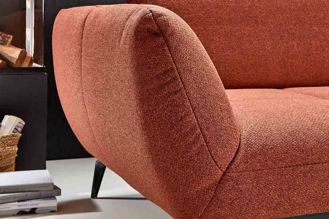 Mega Sofa Dublin mit gesteppter Optik