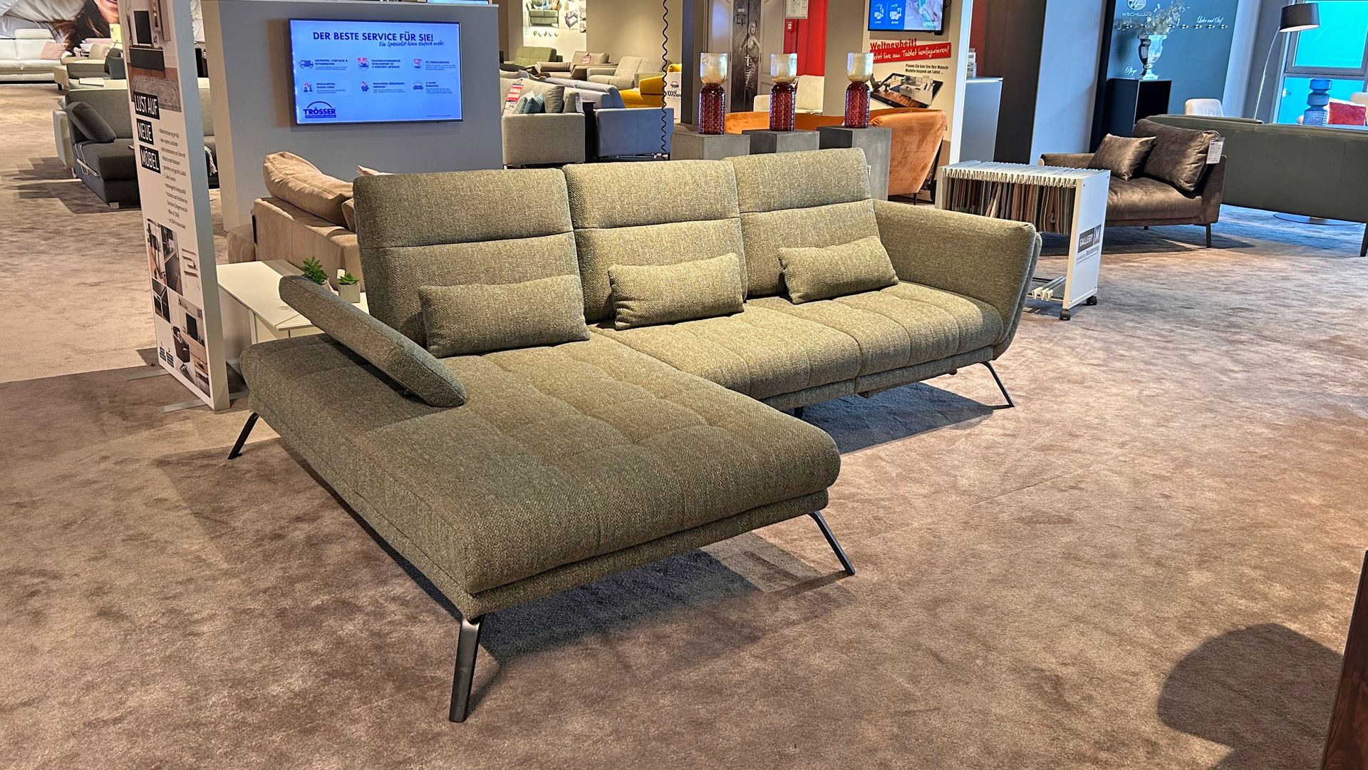 Ecksofa mit manueller Sitztiefenverstellung in Stoff-0768025402-35WW-A