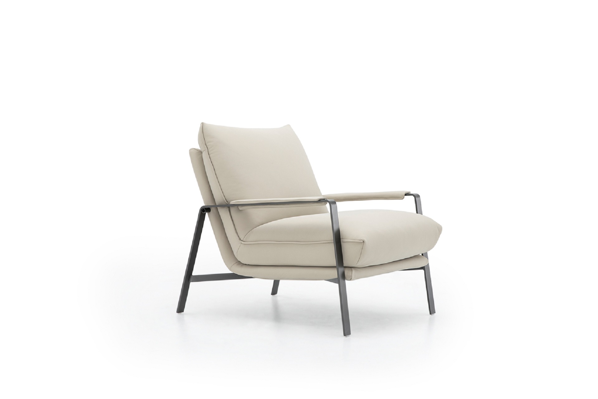 CAMPO DE´FIORI Vittoria Designer Sessel in Leder