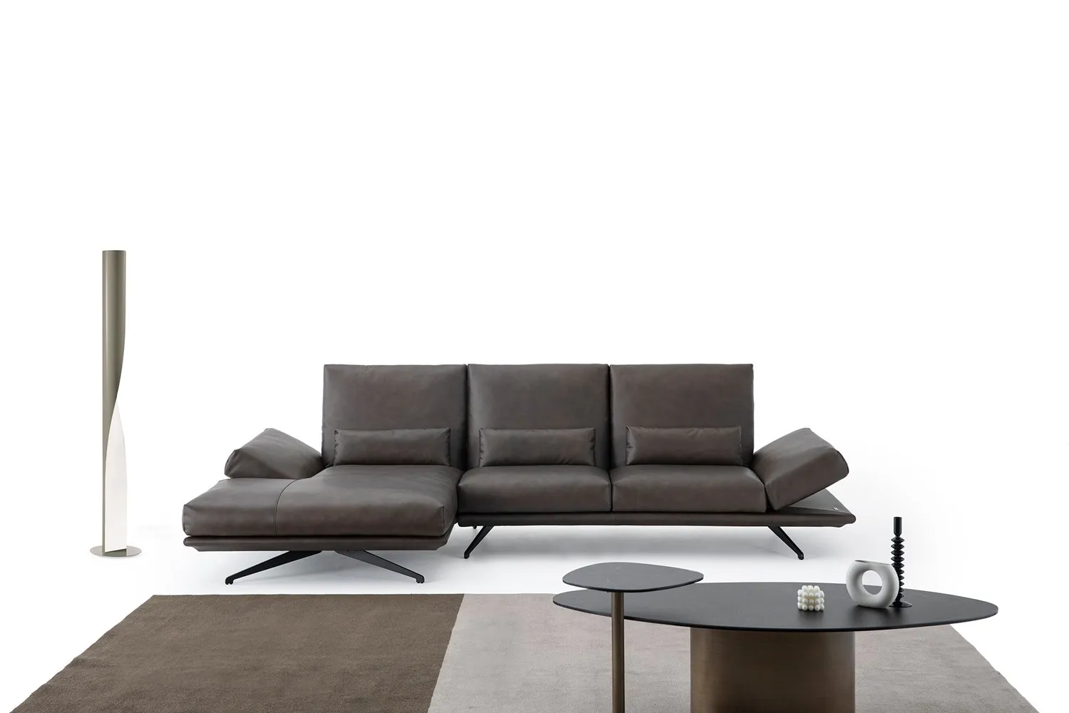 CAMPO DE´FIORI Giulia Ecksofa Rücken & Armteilverstellung 