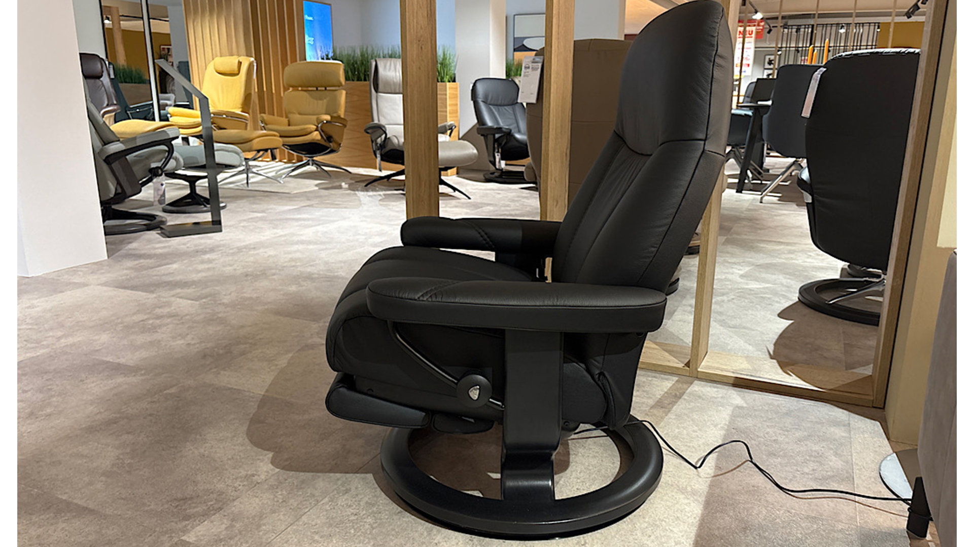 Stressless Sessel Consul mit motorischer Relaxfunktion in Leder 