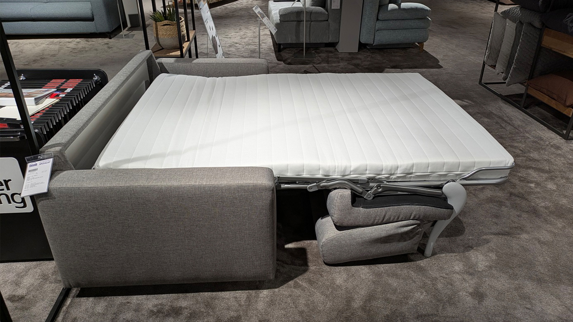 Bali Schlafsofa mit Kaltschaummatratze in Stoff-0459020436-33WW-A