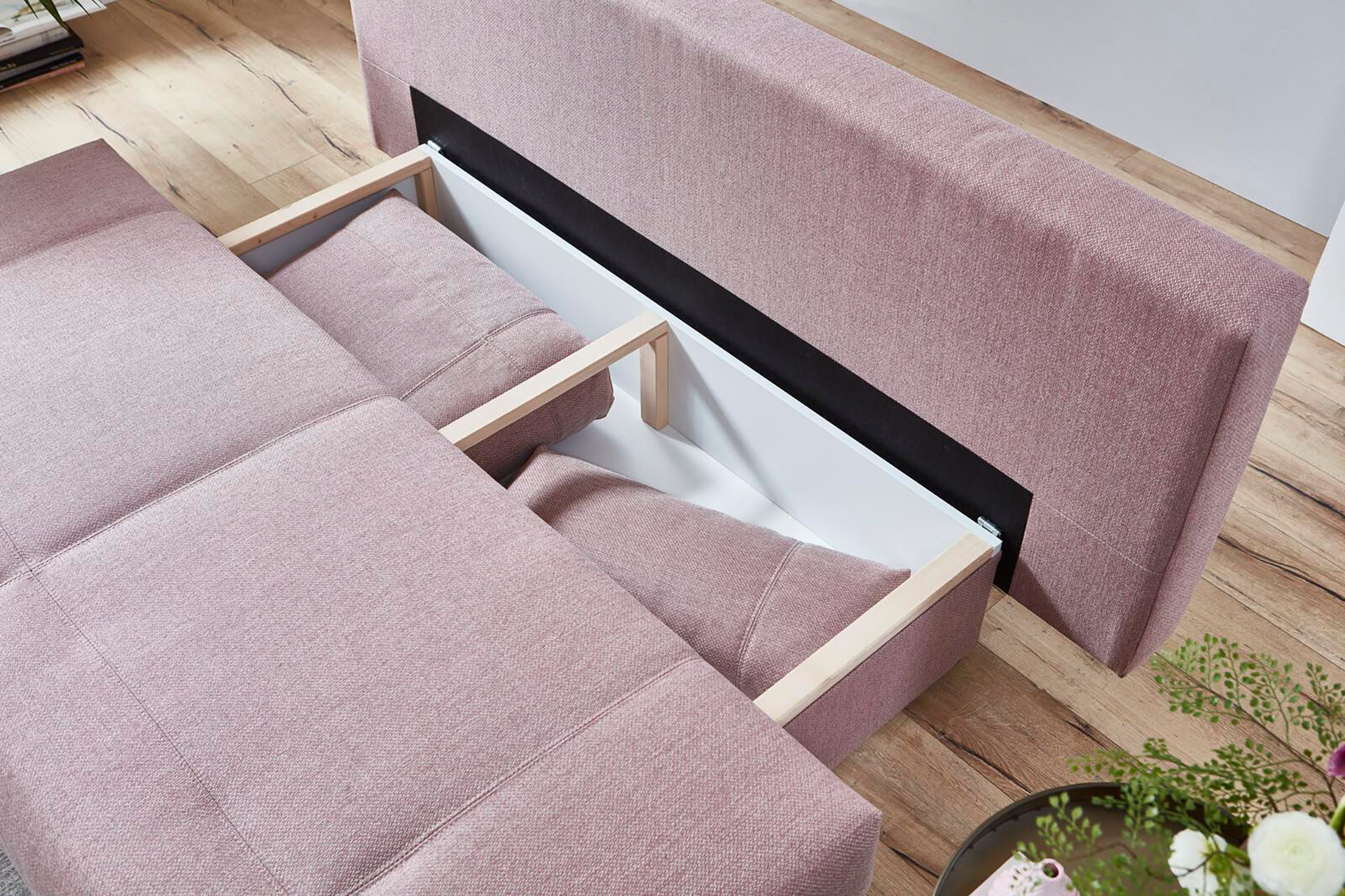 Schlafsofa Lambert mit Bettkasten