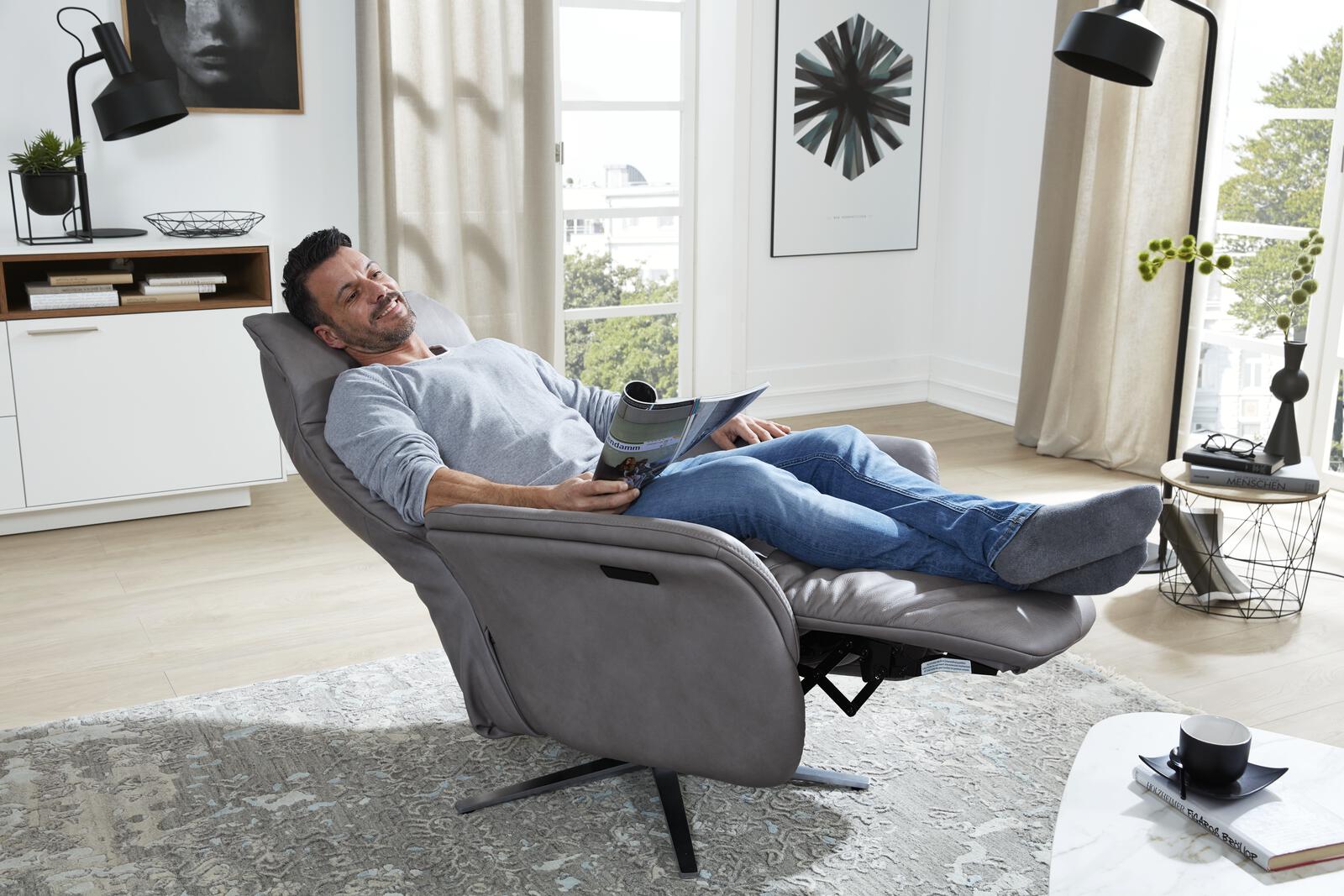 Relaxsessel Interliving 4550 mit manueller Funktion