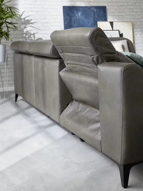 Musterring Ecksofa Leder MR9120 Motor Relaxfunktion