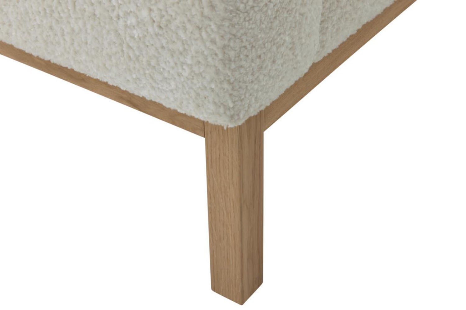 Roomio 4105 Sofa 3-Sitzer mit Holzrahmen in Stoff  