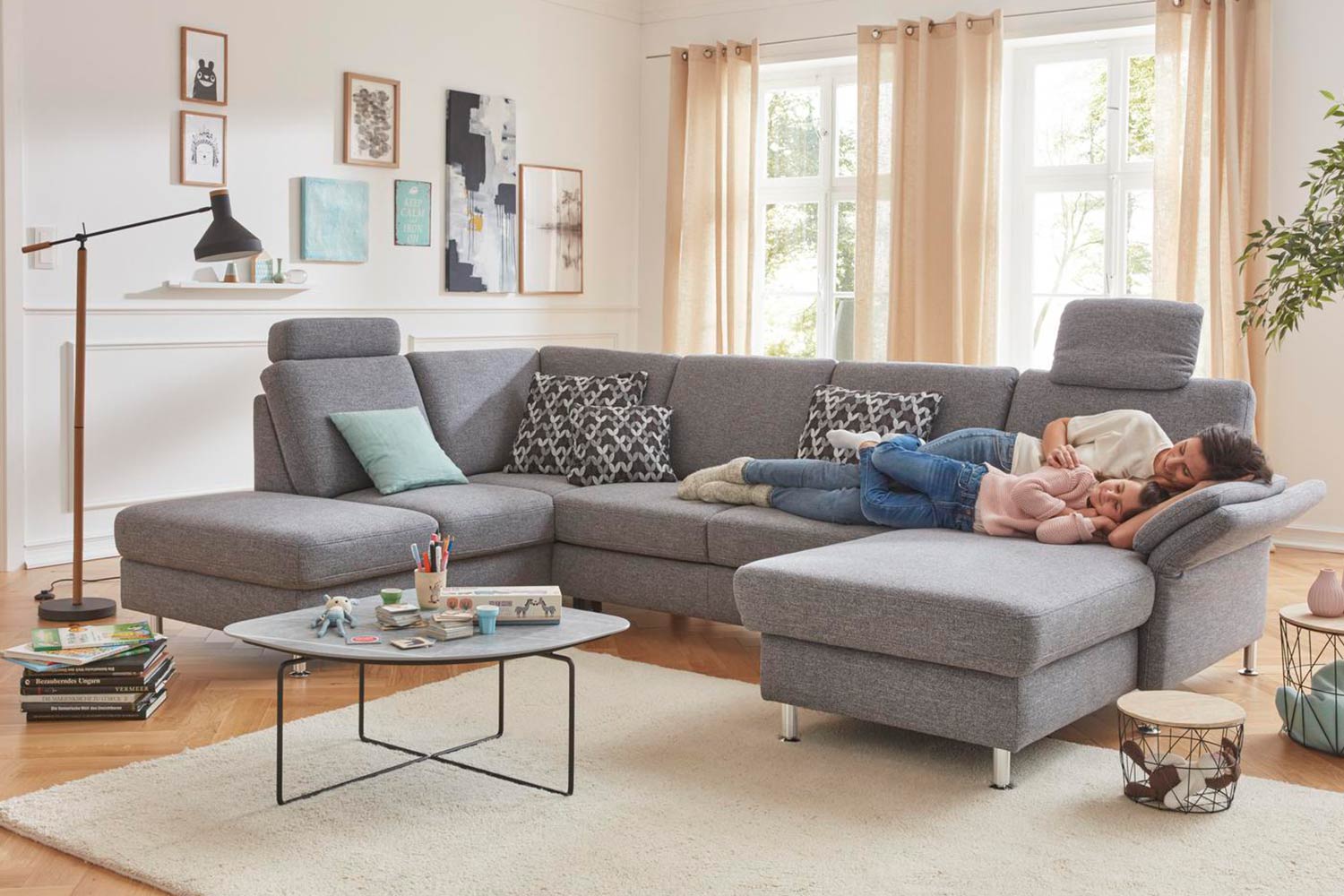 Modulmaster Wohnlandschaft Sonora in Stoff